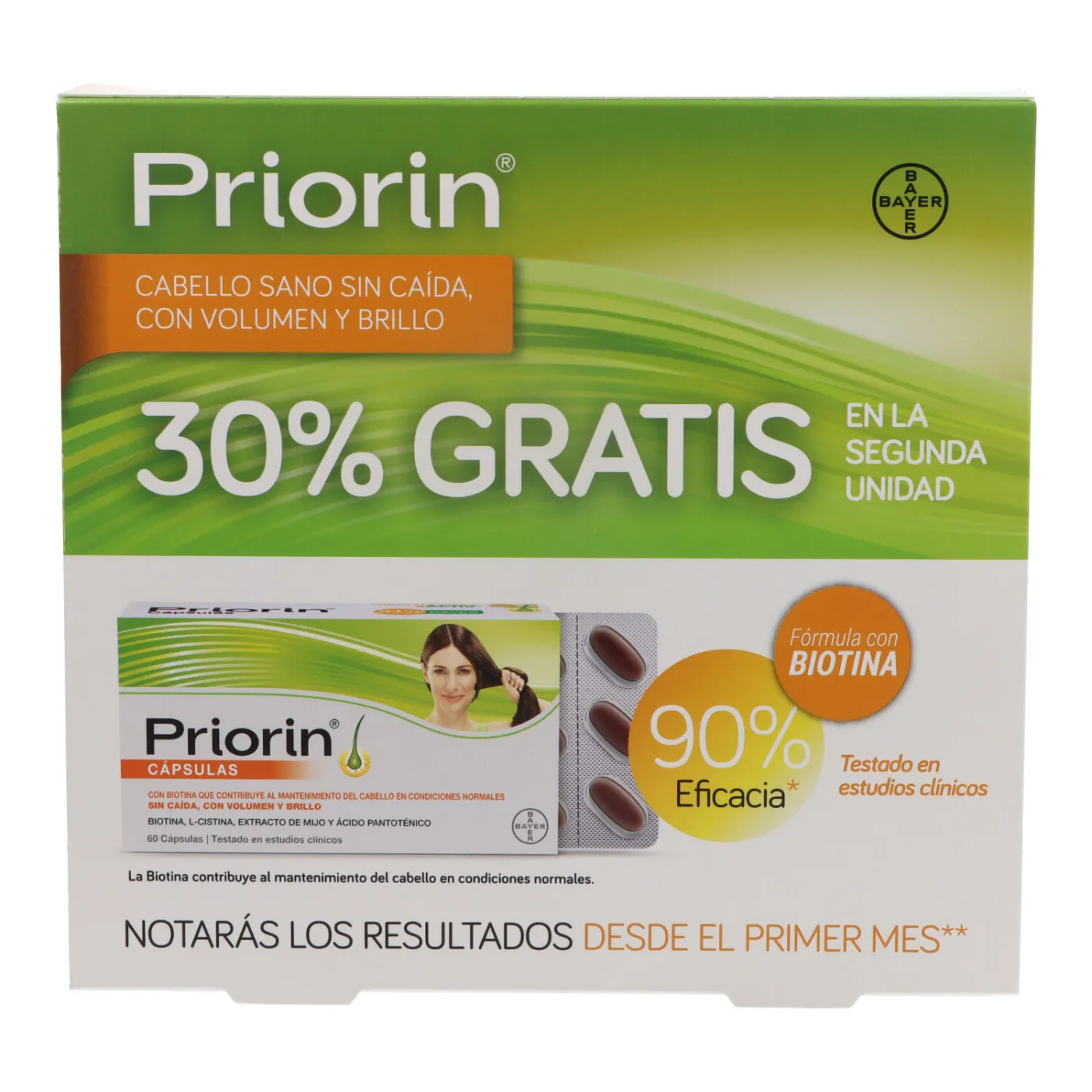 Priorin Densidad Y Anclaje 2x60 Caps Promo