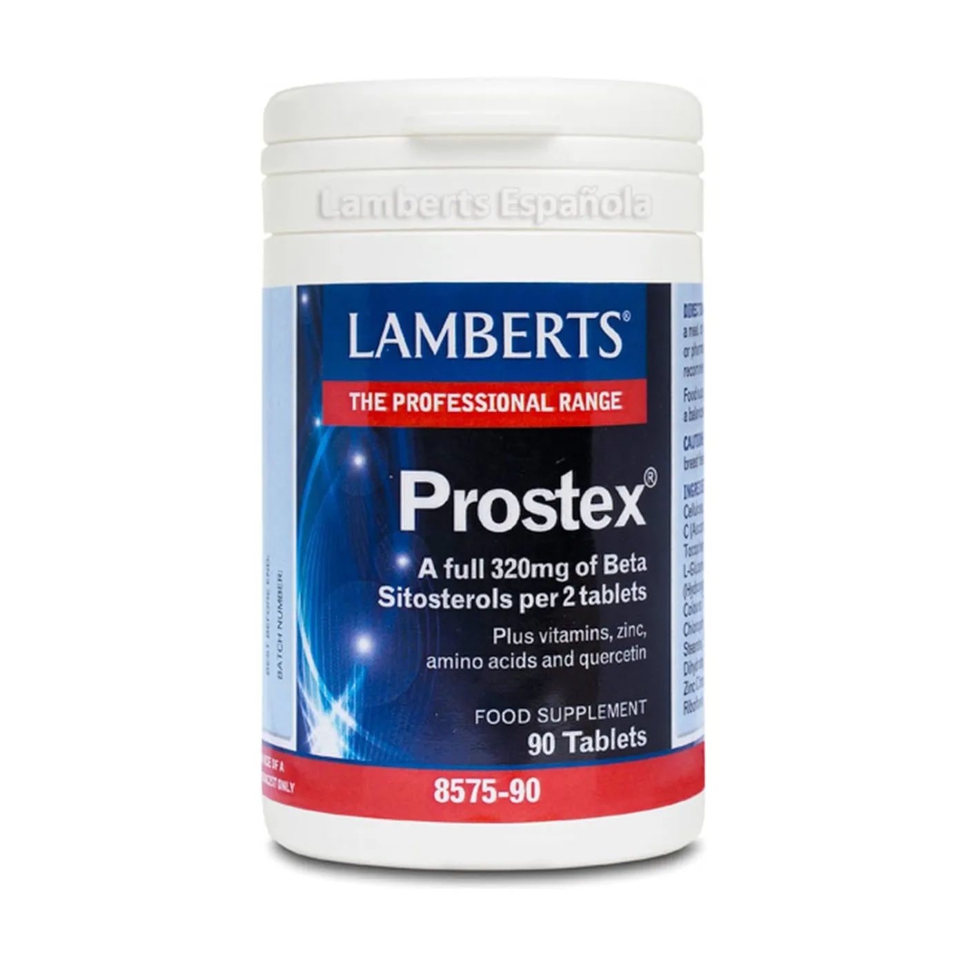 Prostex Con Beta Sitotosterol 90 Comps Lamberts