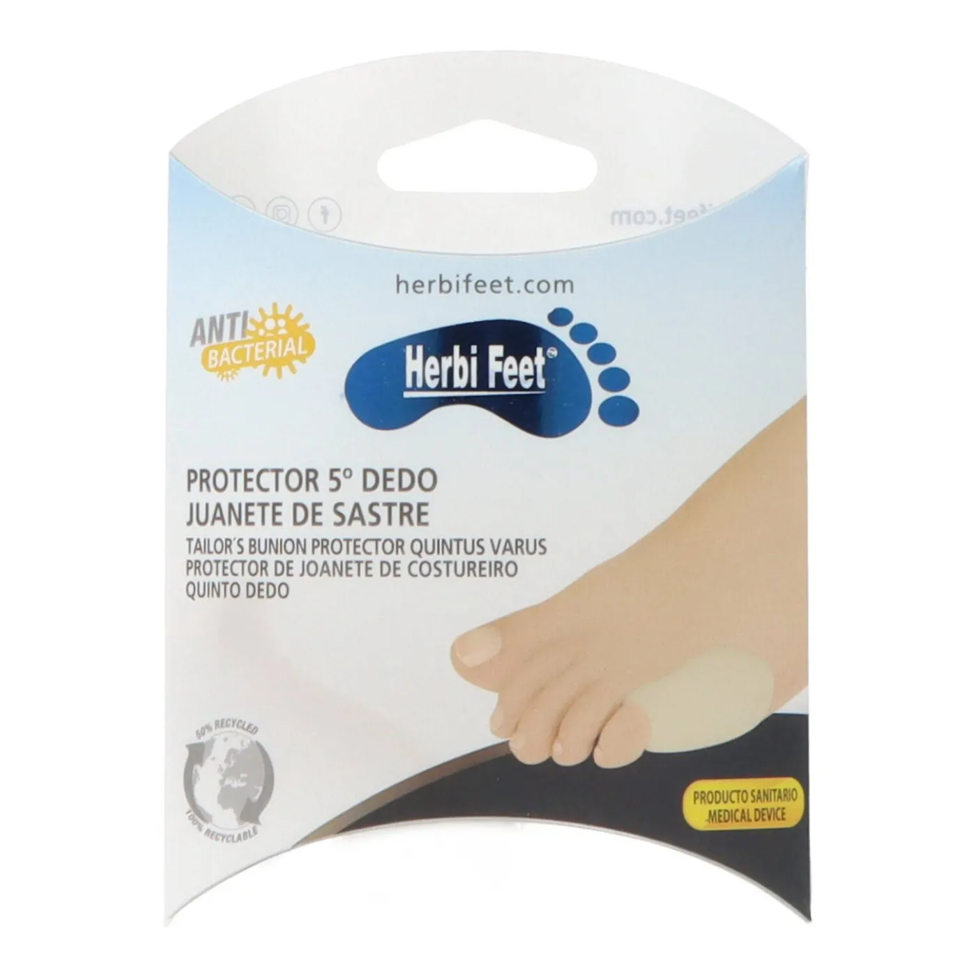 Protector Juanetes Herbi Feet 5 Dedo Juanete De