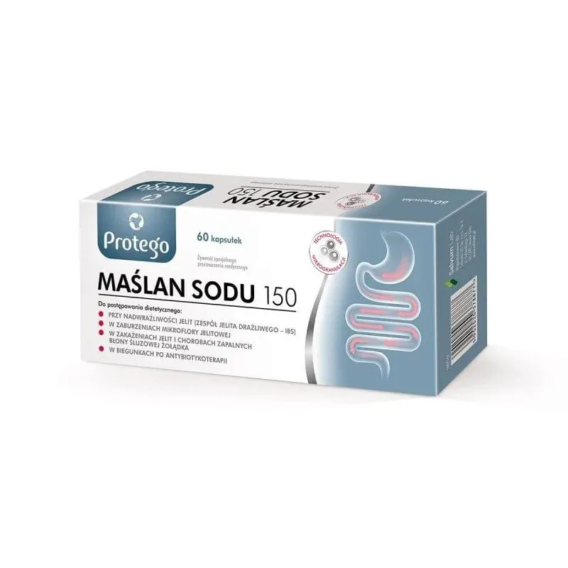 Protego Butirato de Sodio - 60 Cápsulas