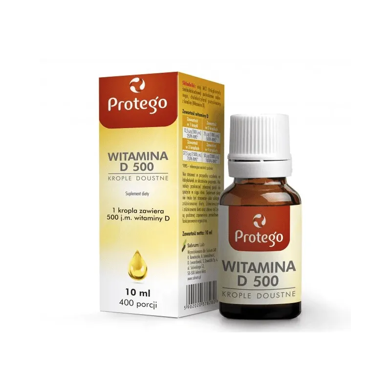 Protego Vitamina D 500 - 10 ml