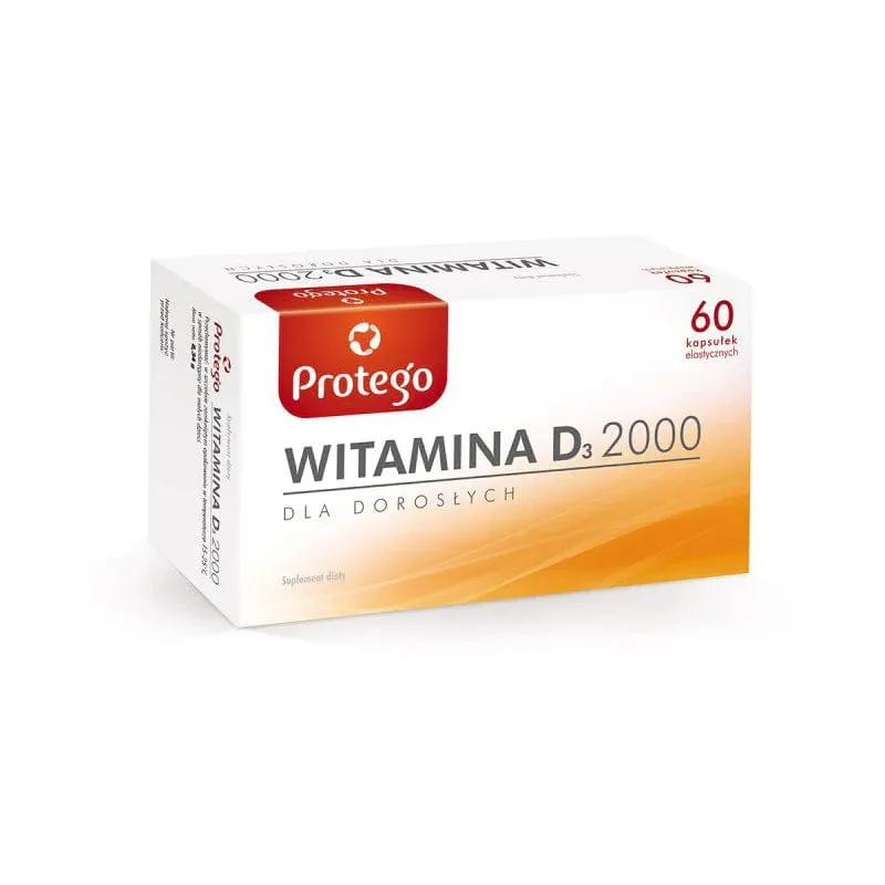 Protego Vitamina D3 2000 - 60 Capsules