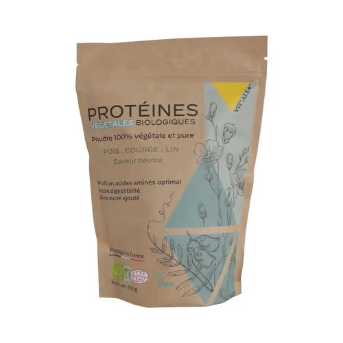 Proteínas vegetales ecológicas-450g-Vit'all+
