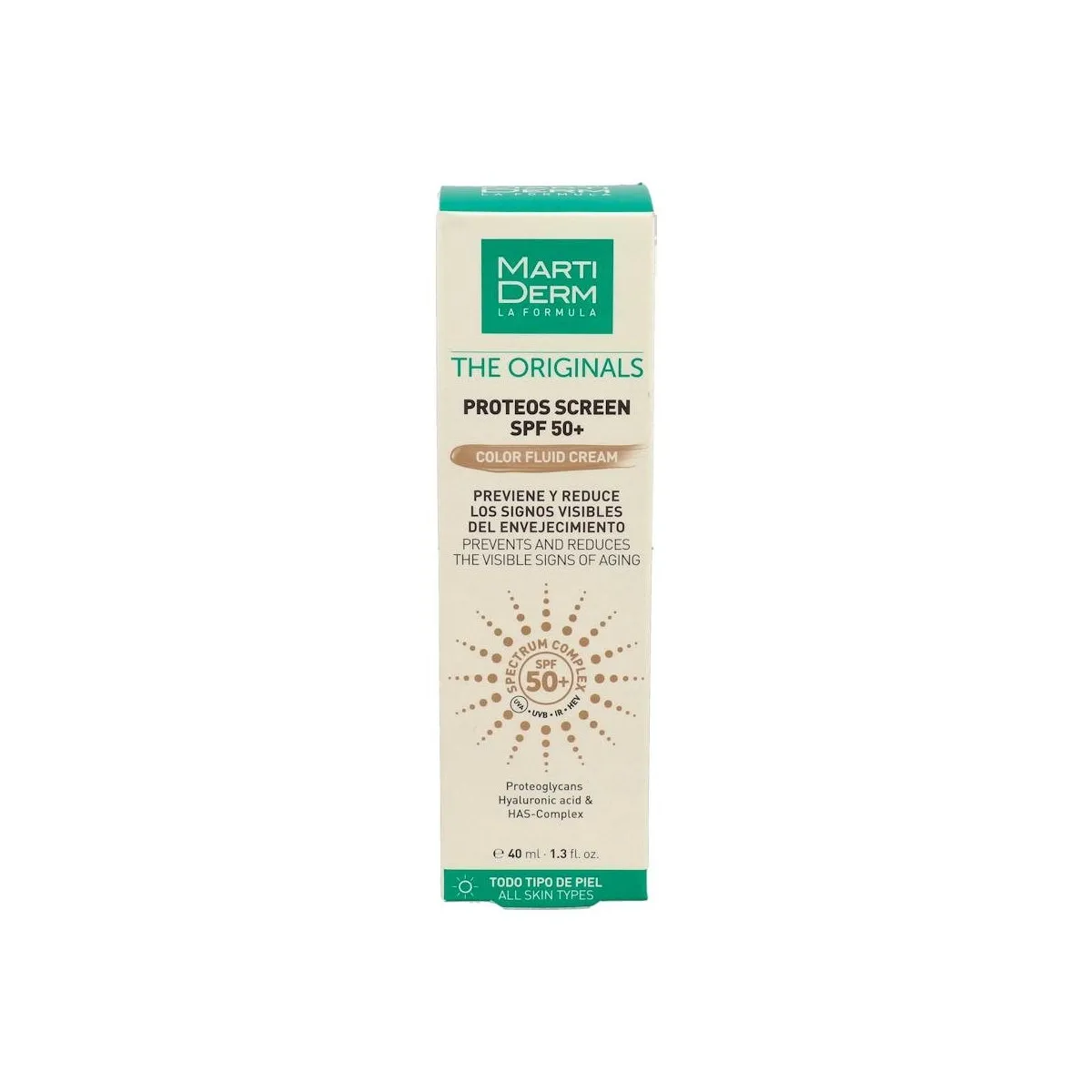 Proteos Screen Spf 50+Color 40 Ml