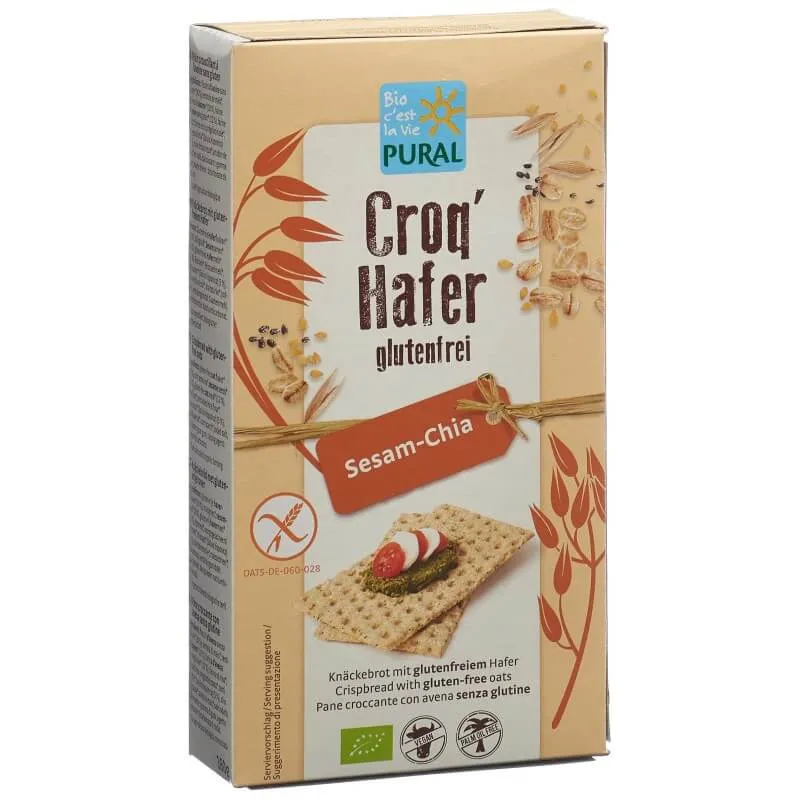 Croq'Avoine Sésamo Chia-160g-Pural