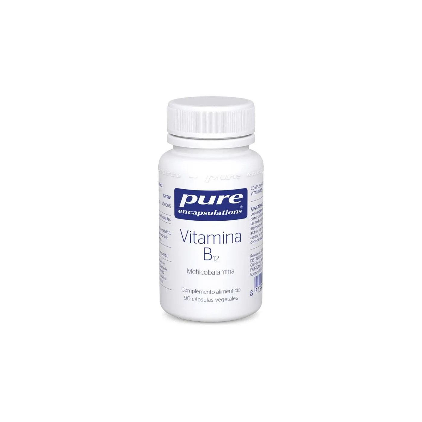 Pure Encapsulations Vitamina B12 90 Caps