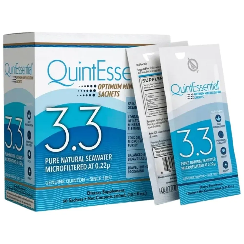 Quicksilver QuintEssential ® 3.3, Solución hipertónica - 30 sobres