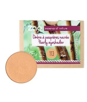 Recambio sombra de ojos nacarada 113 cobre dorado 3g - Zao Make up