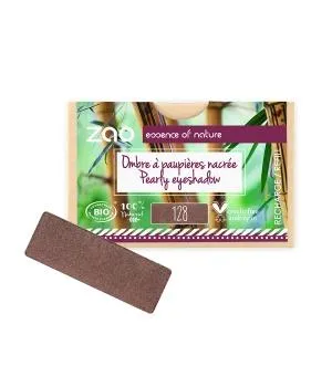 Recambio sombra de ojos nacarada rectangular 128 Tiramisu-Zao Make up