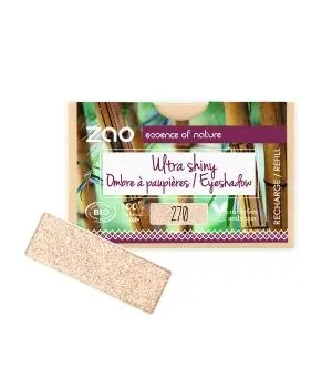 Recambio sombra de ojos nacarada rectangular 270 Champagne-Zao Make up