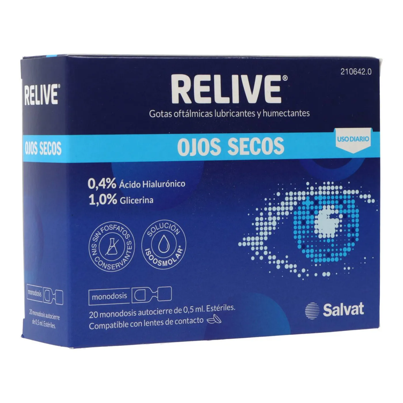 Relive Ojos Secos 20 Monodosis 0,5 ml