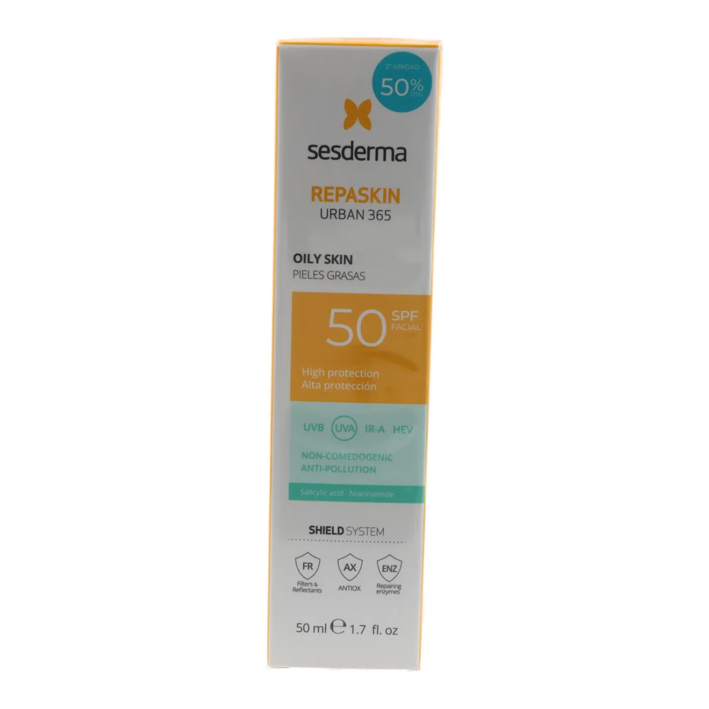 Repaskin Urban 365 Oily Skin Spf 50 50 ml