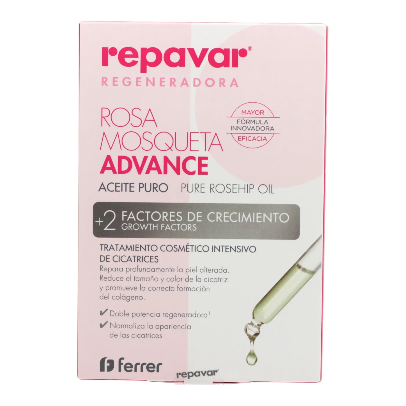 Repavar Regeneradora Rosa Mosqueta Advance Aceit