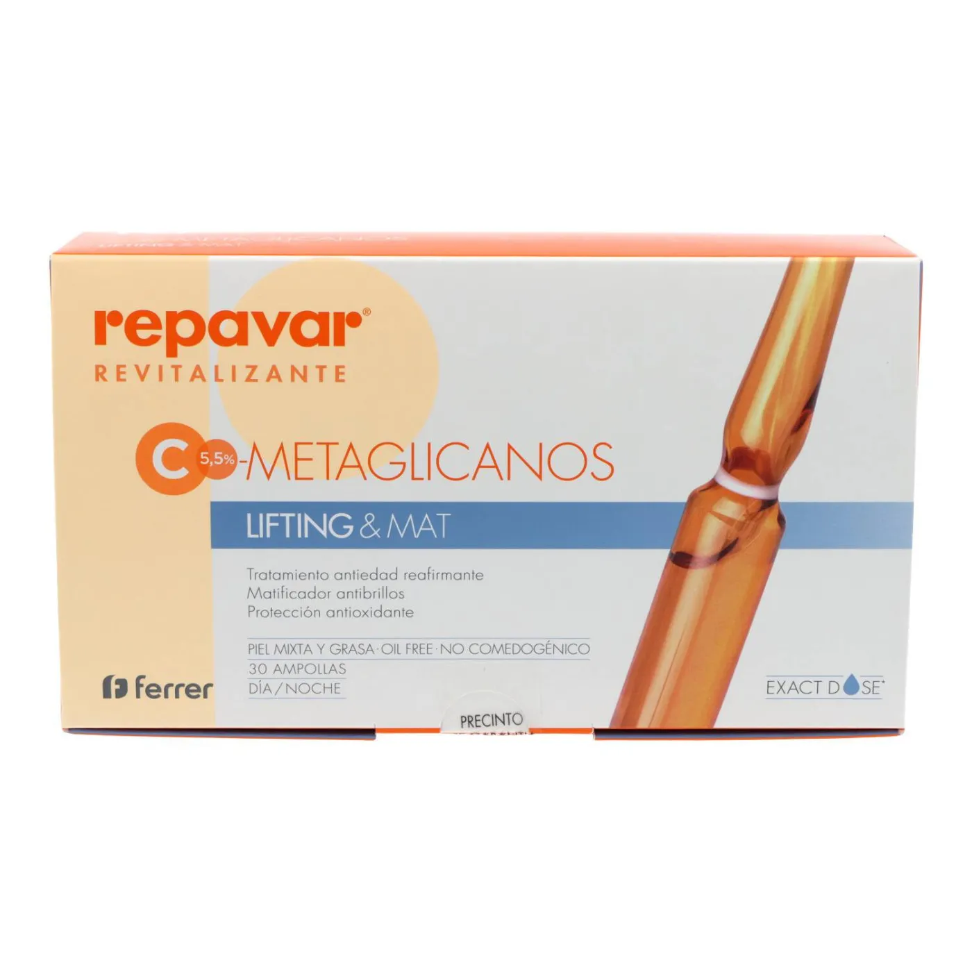 Repavar Revitalizante Lifting And Matt 30 Ampoll