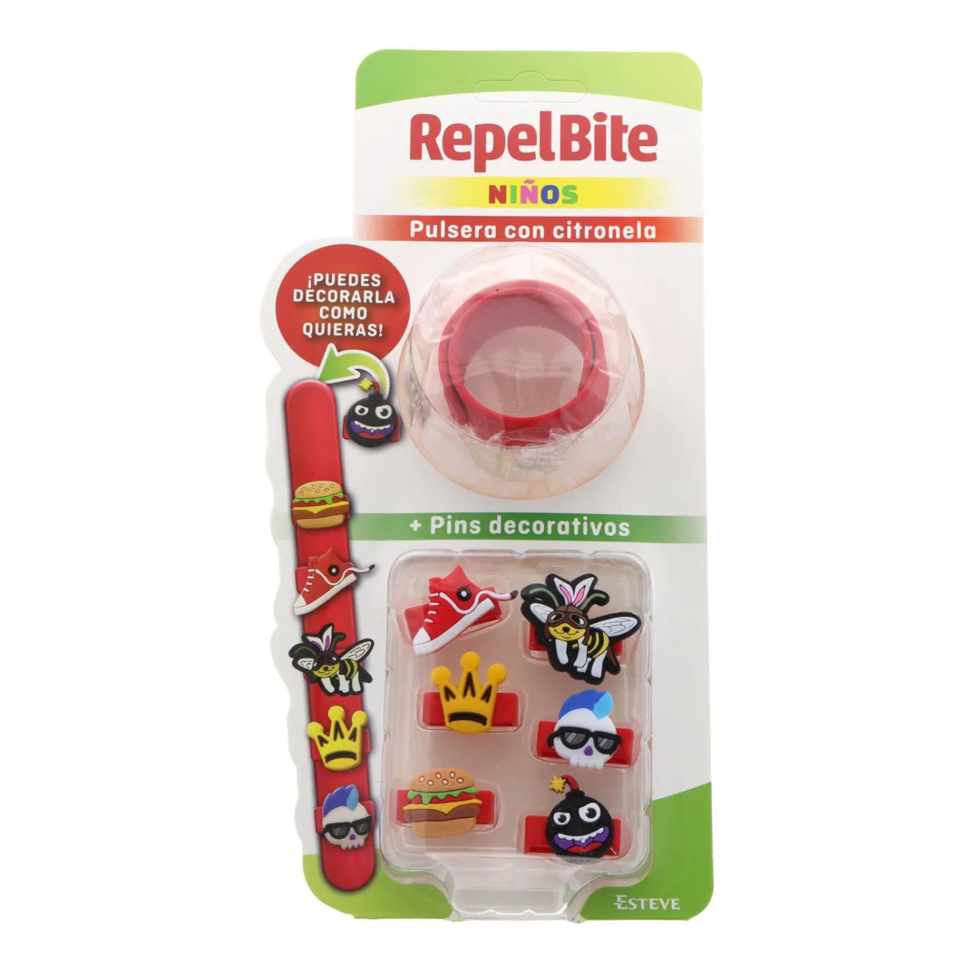 Repel Bite Niños Pulsera Con Citronela 1 Ud Cust