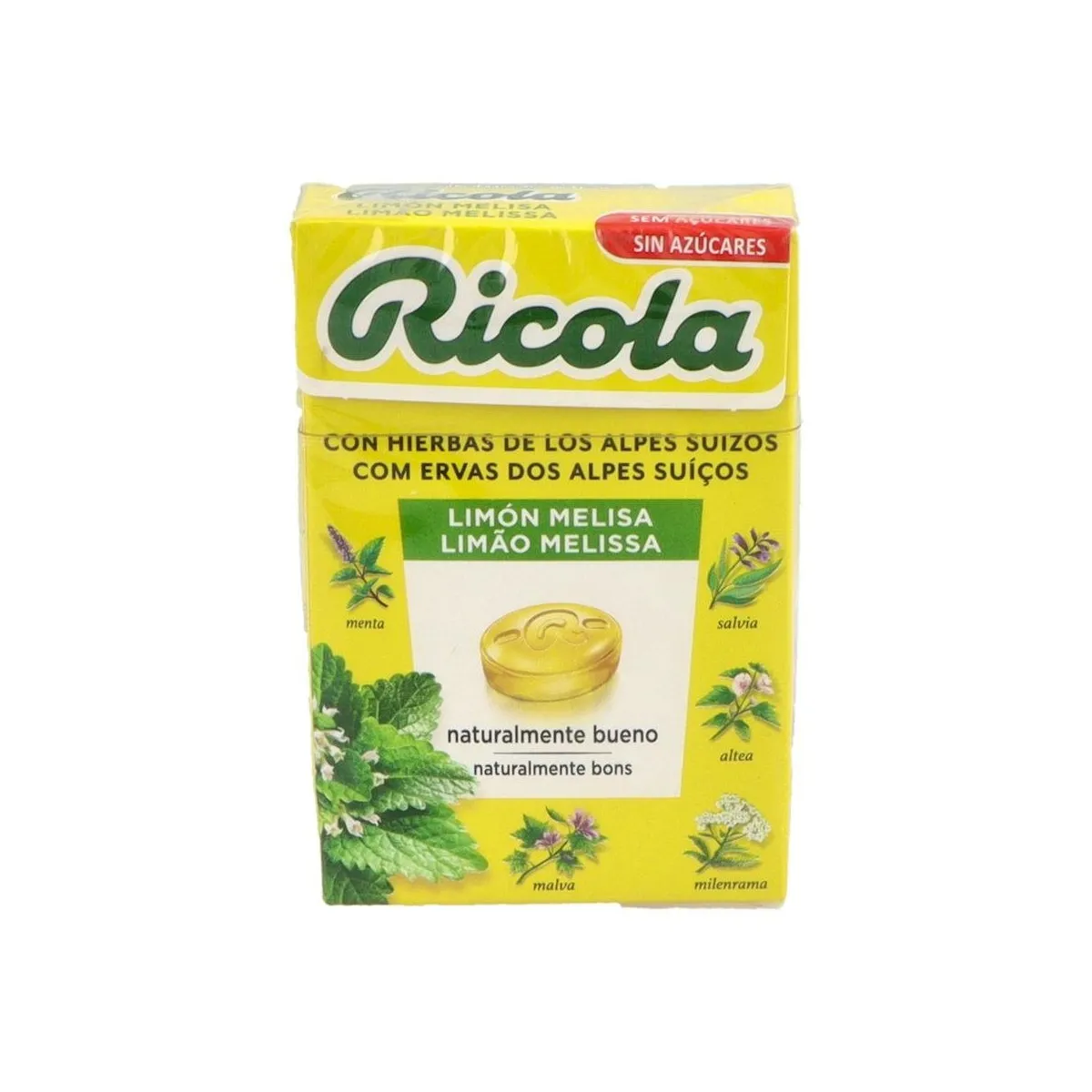 Ricola Caram S/A Limon Melisa 50 G