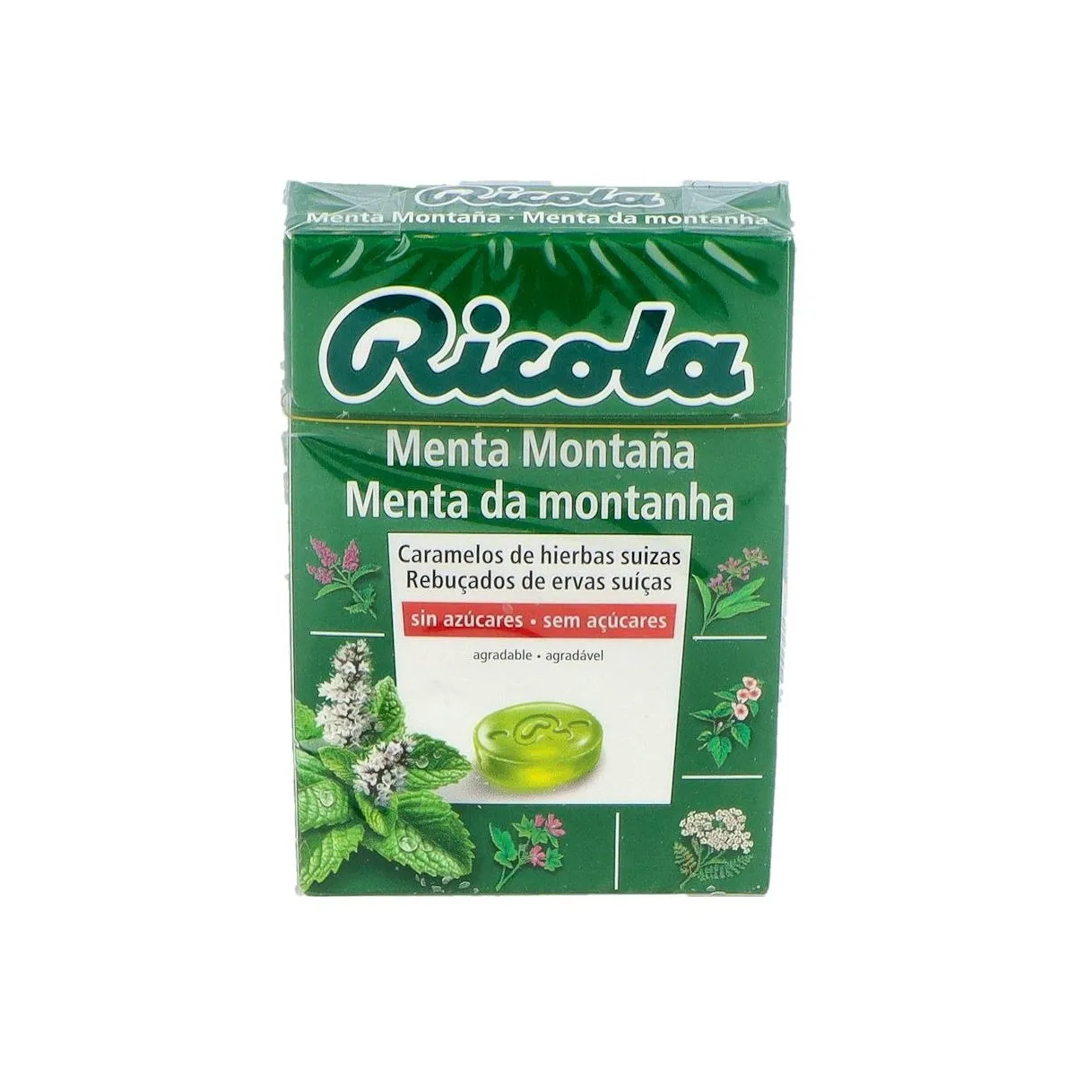 Ricola Caram S/A Menta Montaña 50 G