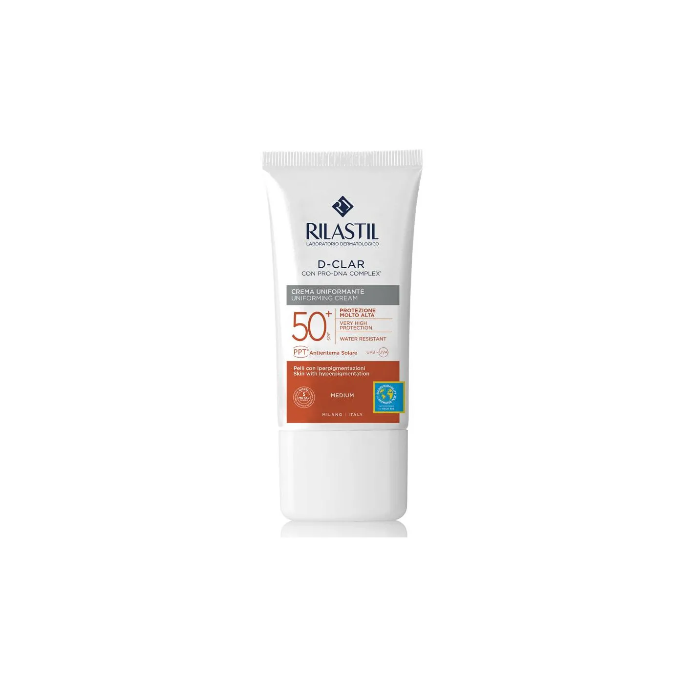 Rilastil Dclar Spf 50 Crema Unificante Medium 40