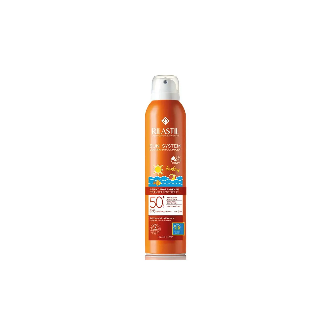 Rilastil Sun System Baby Spf 50 Spray Transparen