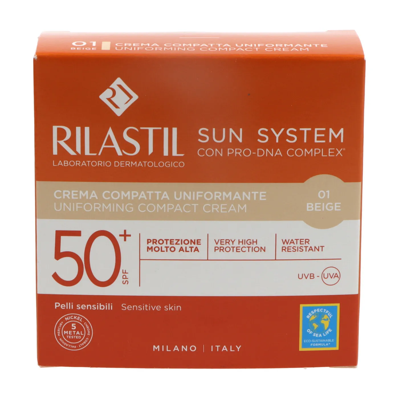 Rilastil Sun System Spf 50 Crema Compacta 10 g C