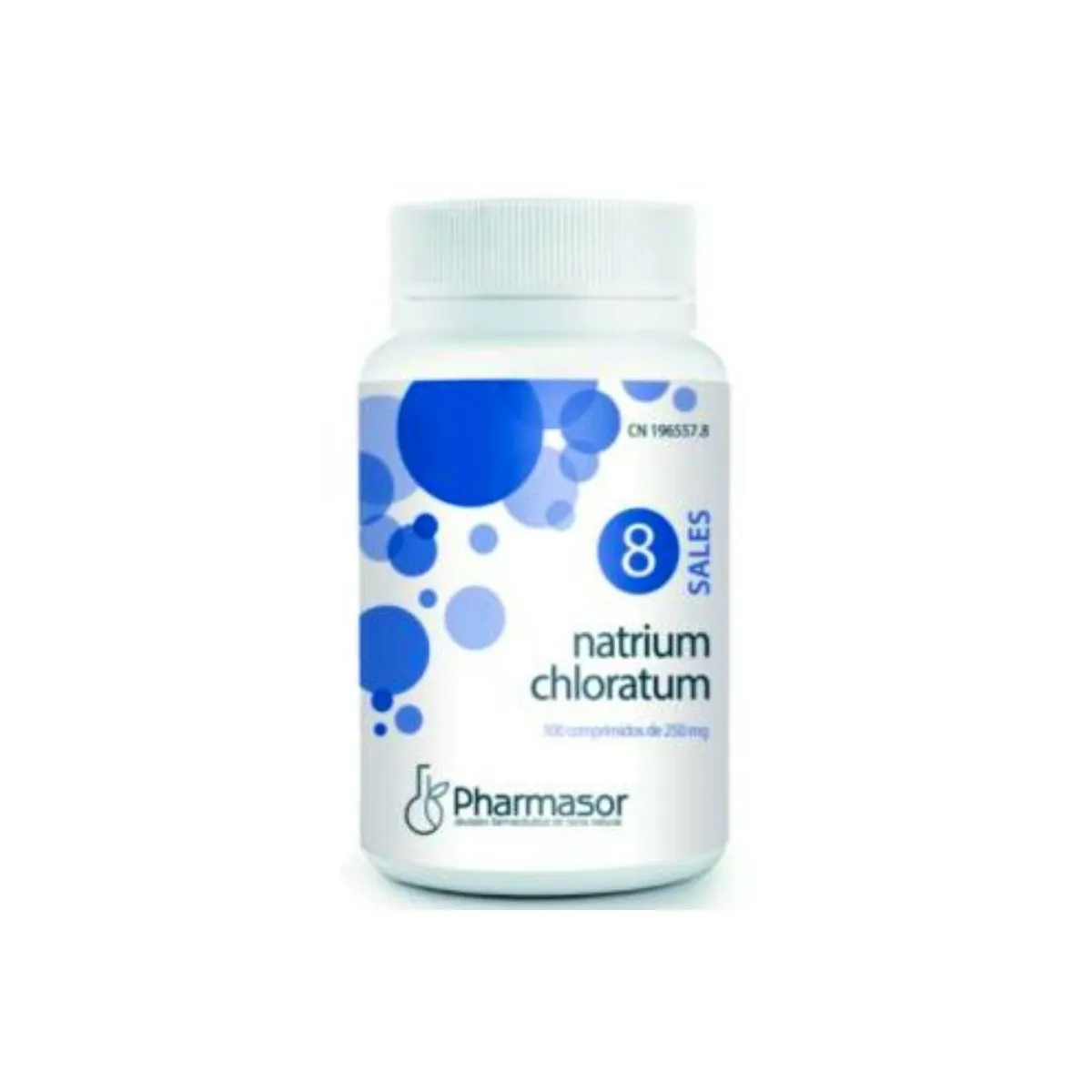 Sal Nº 8 Natrium Chloratum 250 Mg 100 Comp