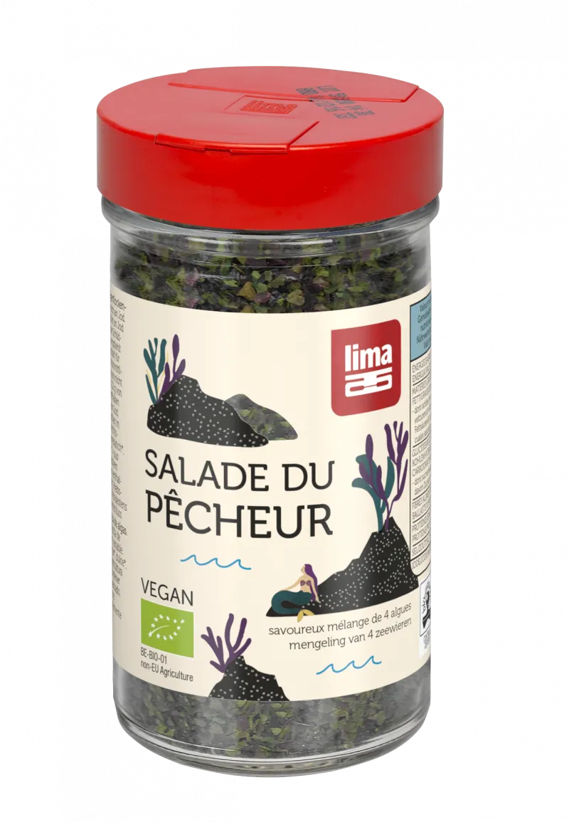 Copos de ensalada del pescador ecológico-40g-Lima