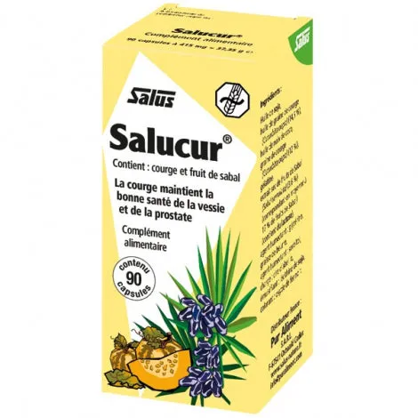 Salucur Calabaza Sabal - 90 cápsulas - Salus