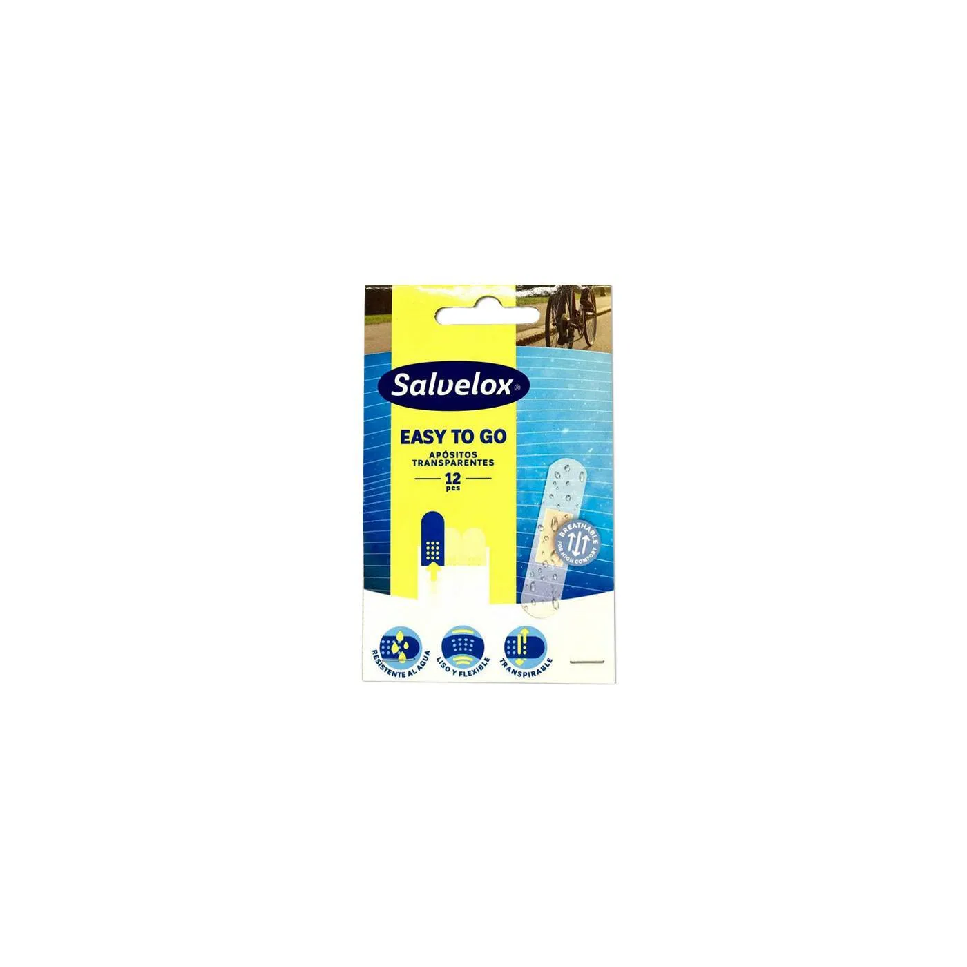 Salvelox Easy To Go Aposito Adhesivo Transparent
