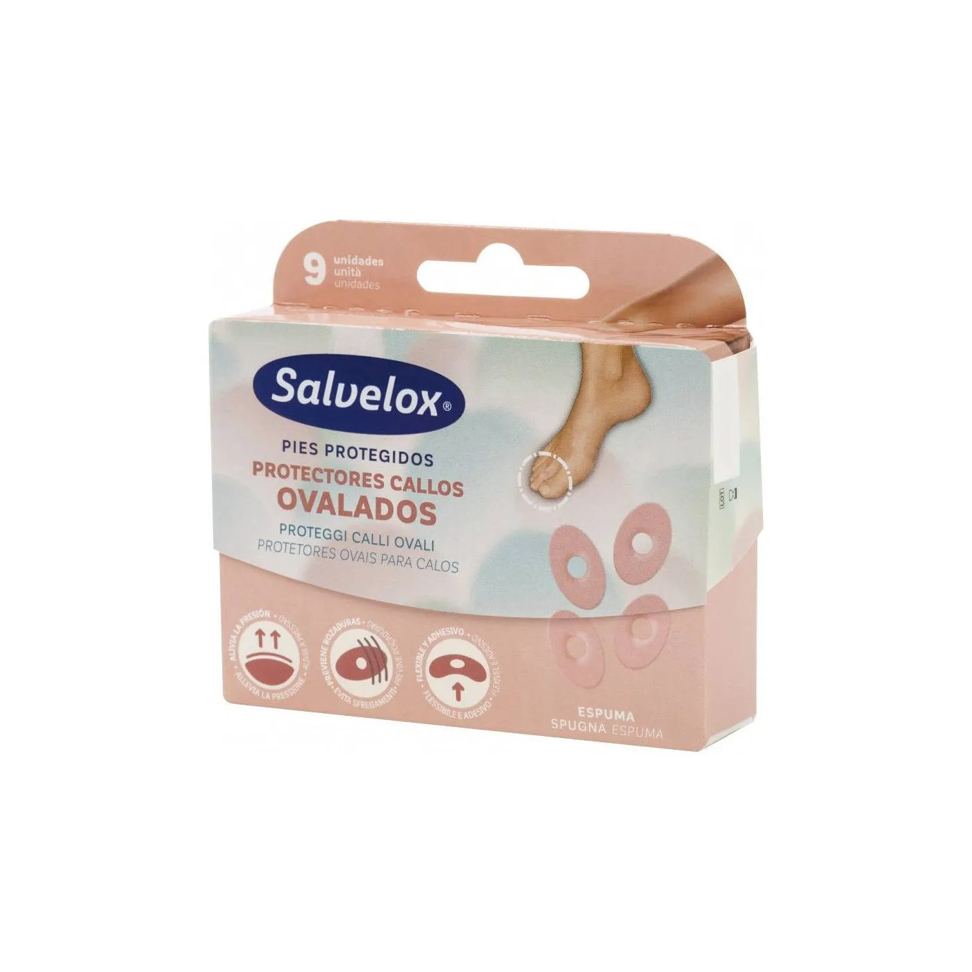 Salvelox Protector Callos Ovalado 9 Uds