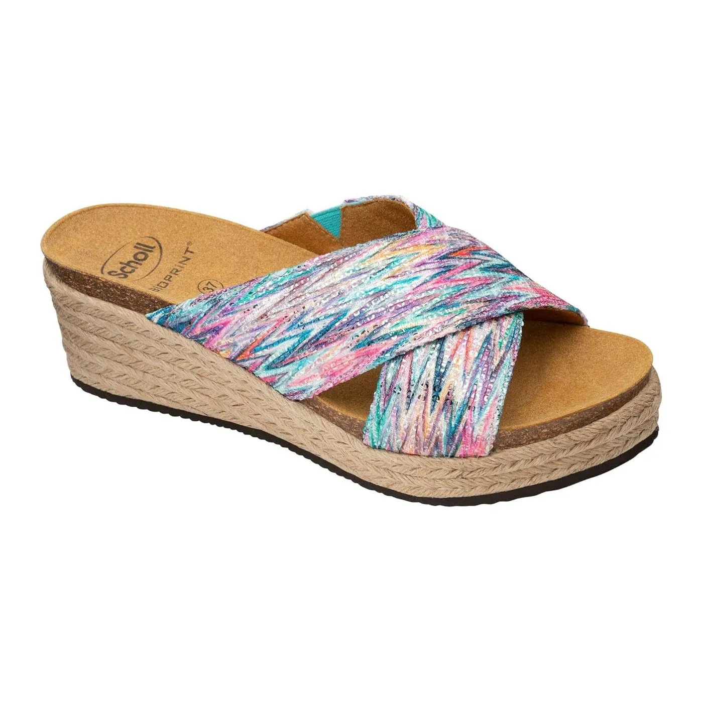 Sandalia Scholl Sevilla T-38 Blu/multicolor