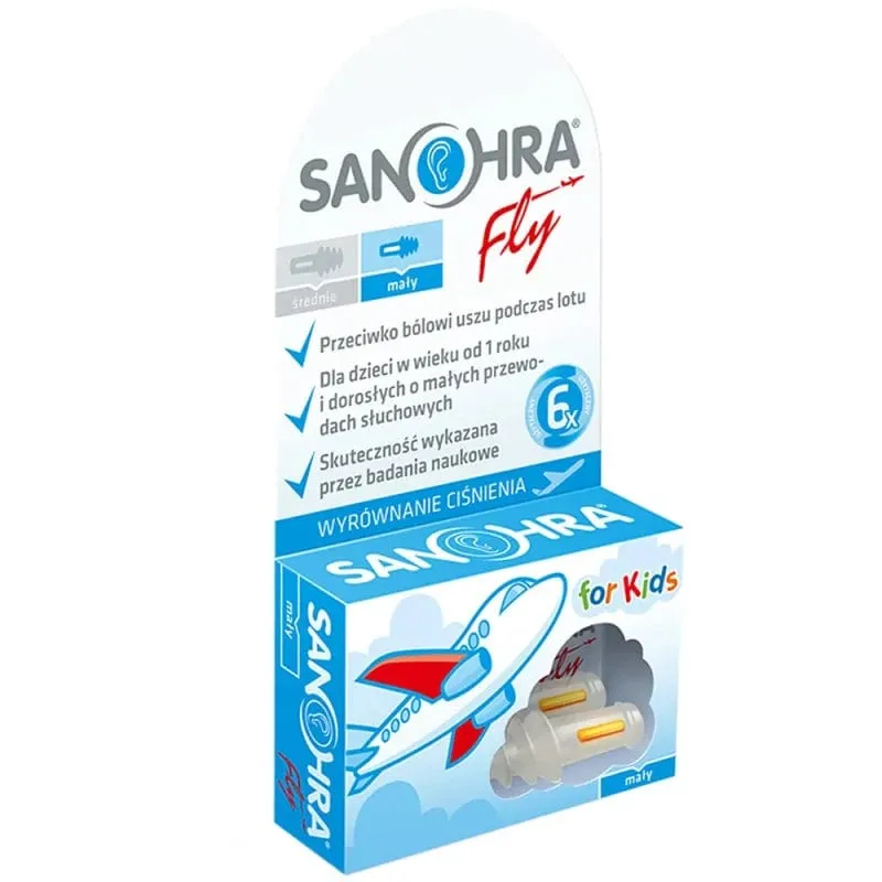 Tapones Sanohra Fly para niños - 1 par