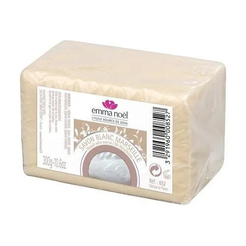 Jabón de Marsella blanco 300 g -Emma noel
