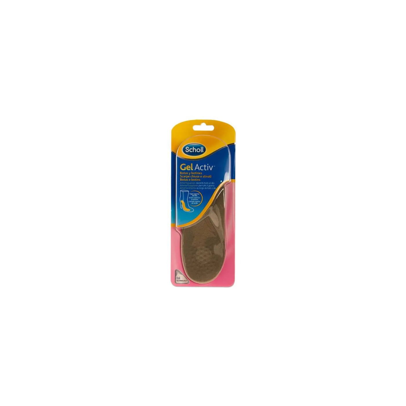 Scholl Gel Activ Botas Y Botines 1 Par