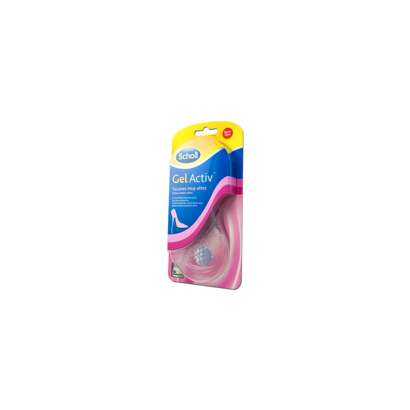 Scholl Gel Activ Tacon Muy Alto N35405 2 Uds