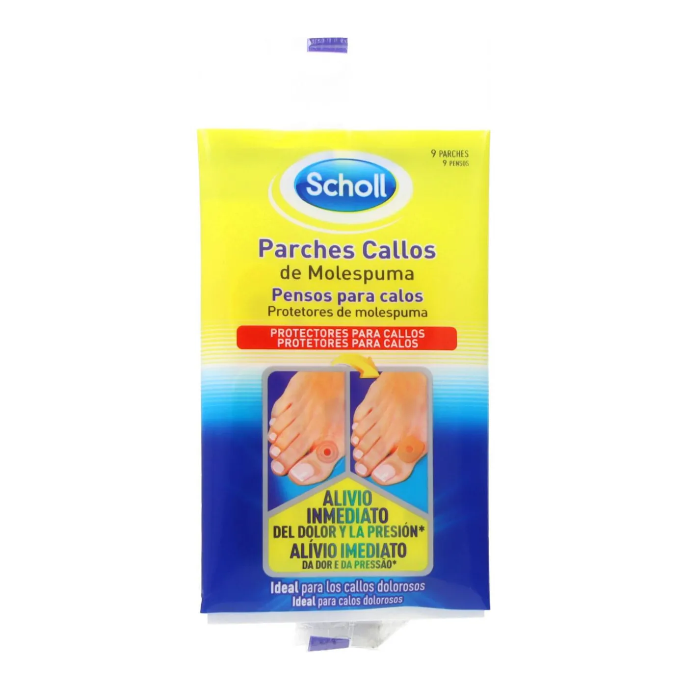 Scholl Parches Callos De Molespuma 9 Uds