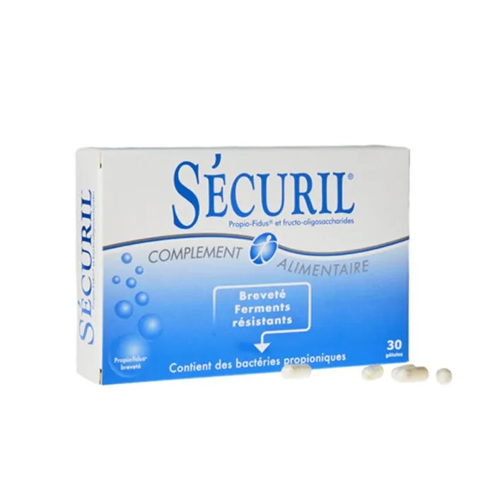 Sécuril probióticos - 30 cápsulas - Yalacta