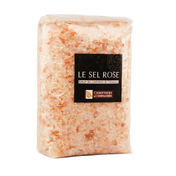 Sal rosa del Himalaya-1kg-Comptoirs et Compagnies