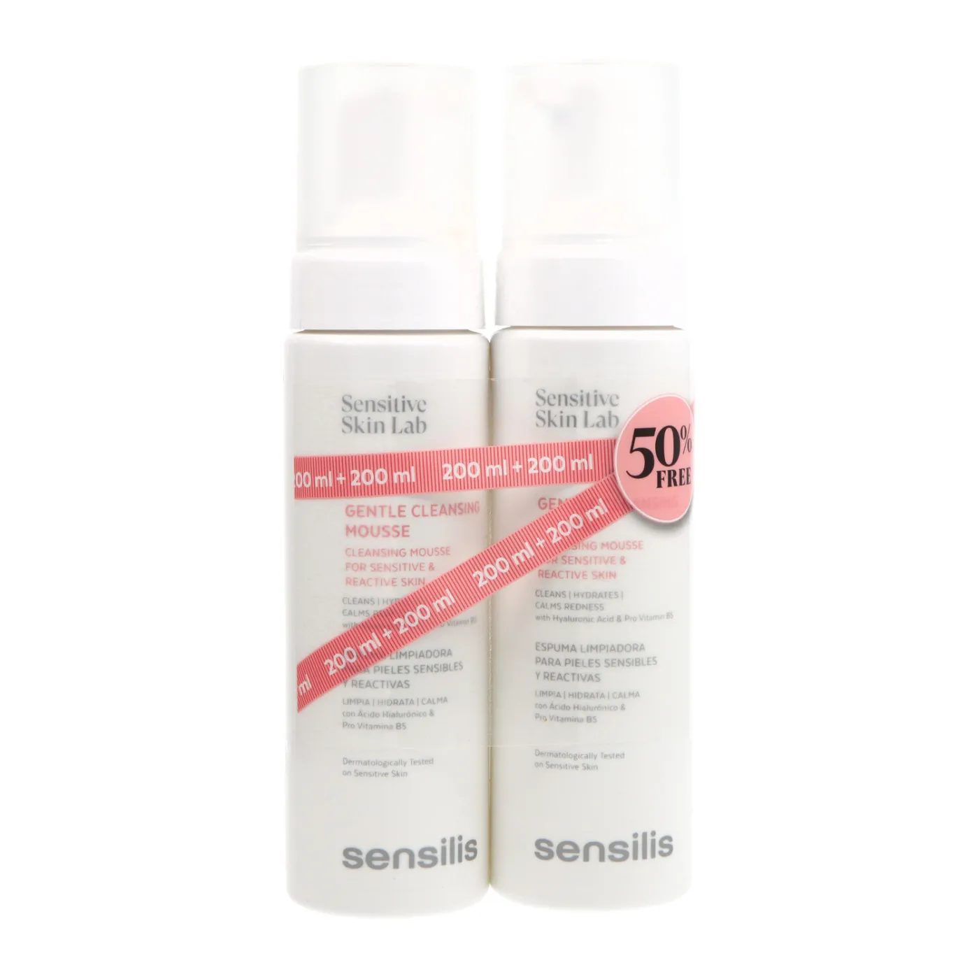 Sensilis Gentle Cleansing Mousse 200ml X2 Promo