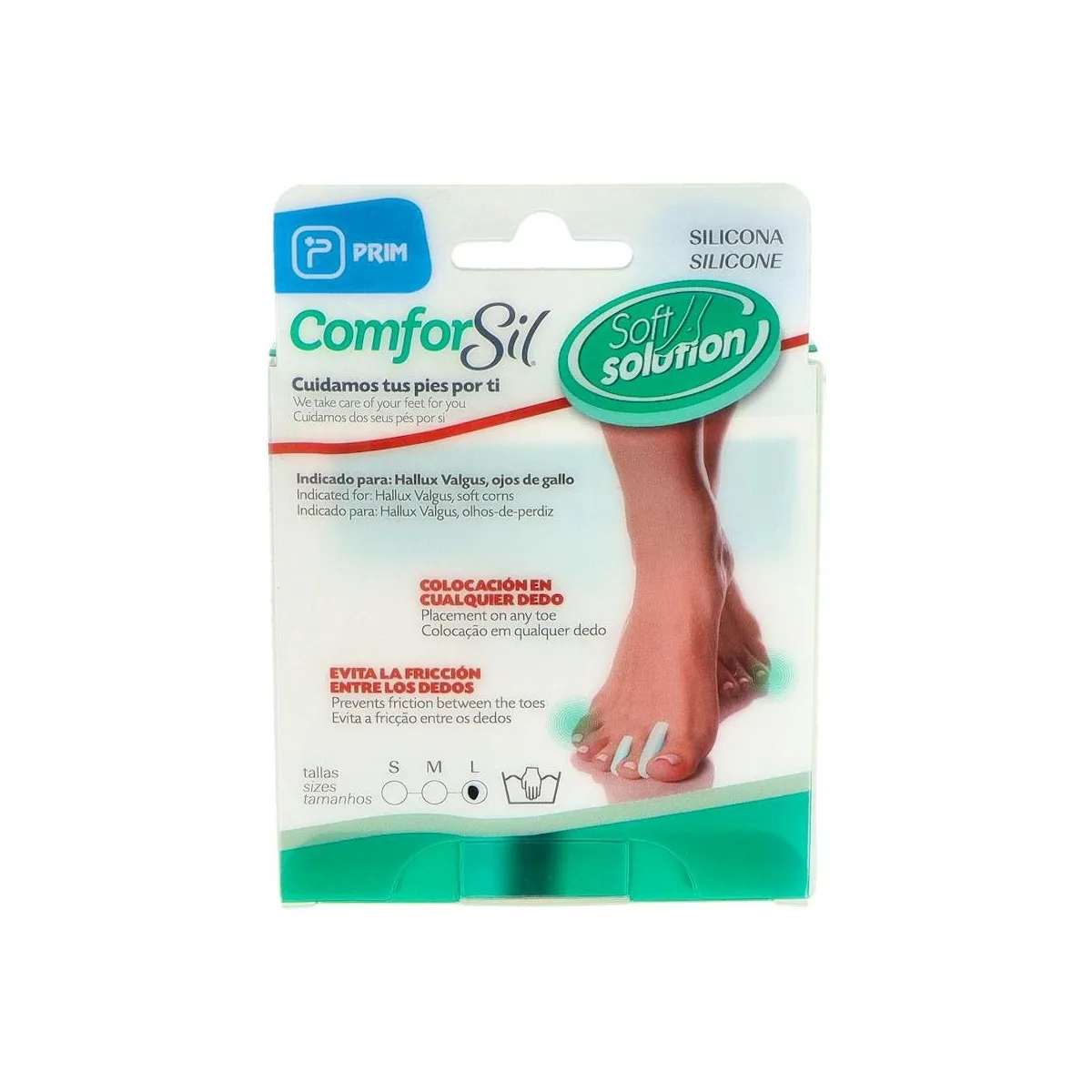 Separadedos Comfors E-F G Prim 2u cc206 3 Unid