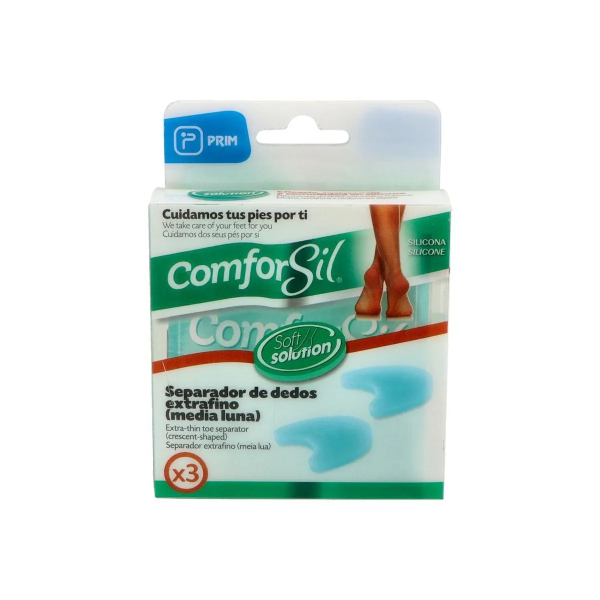 Separadedos Comfors E-F P Prim 2u cc206 3 Unid