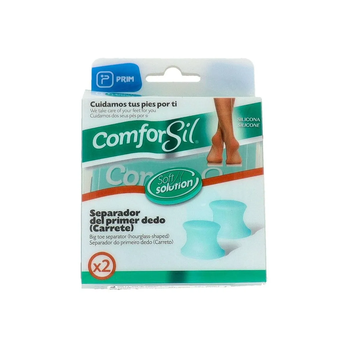 Separadedos Comfors Grues Pq Prim cc218 2 Unid