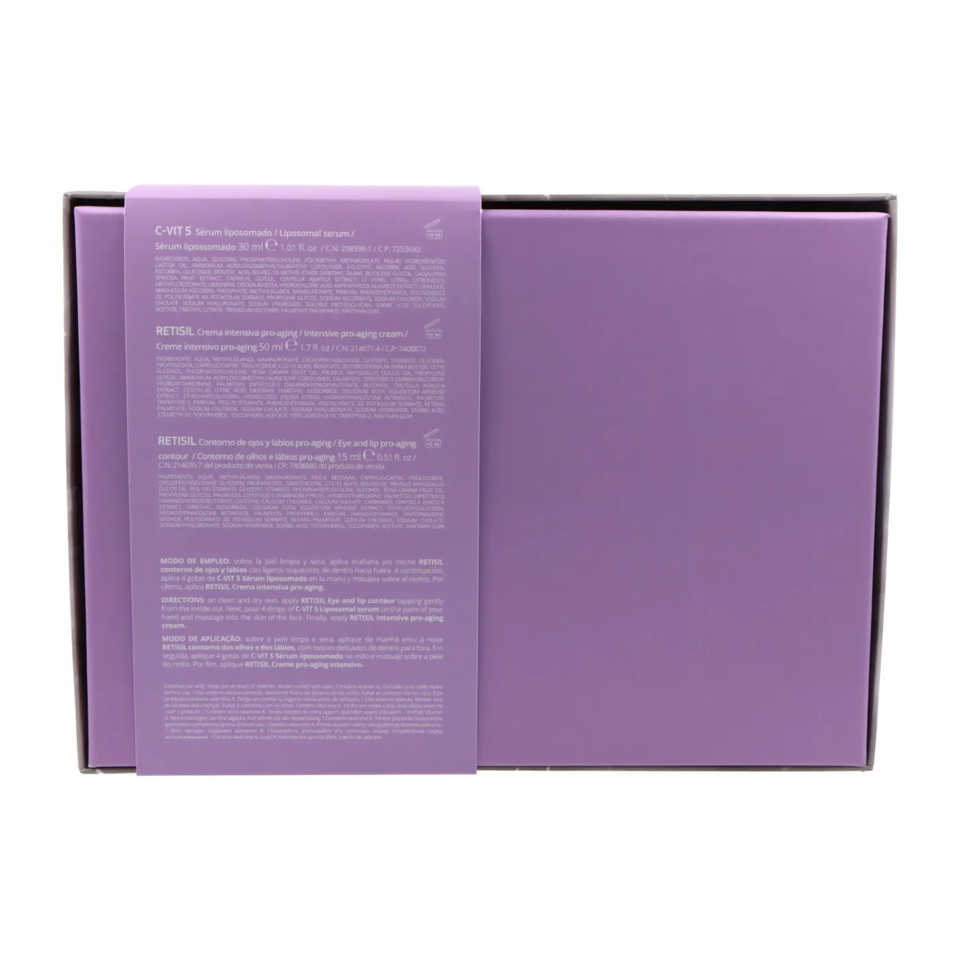 Sesderma Antiedad C-vit 5 Serum 30ml + Retisil Crema 50ml + Retisil Contorno Ojos 15ml Promo