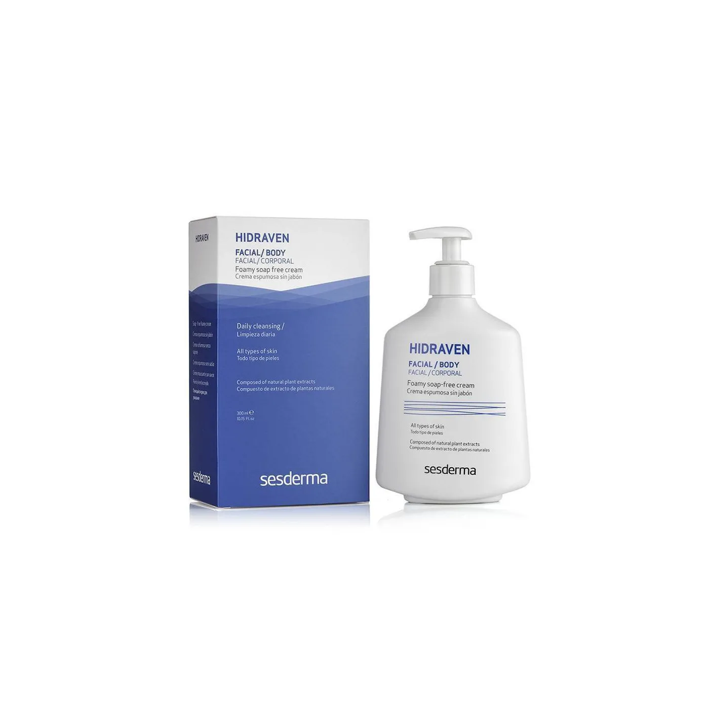 Sesderma Hidraven Crema Espumosa Sin Jabon 300 M