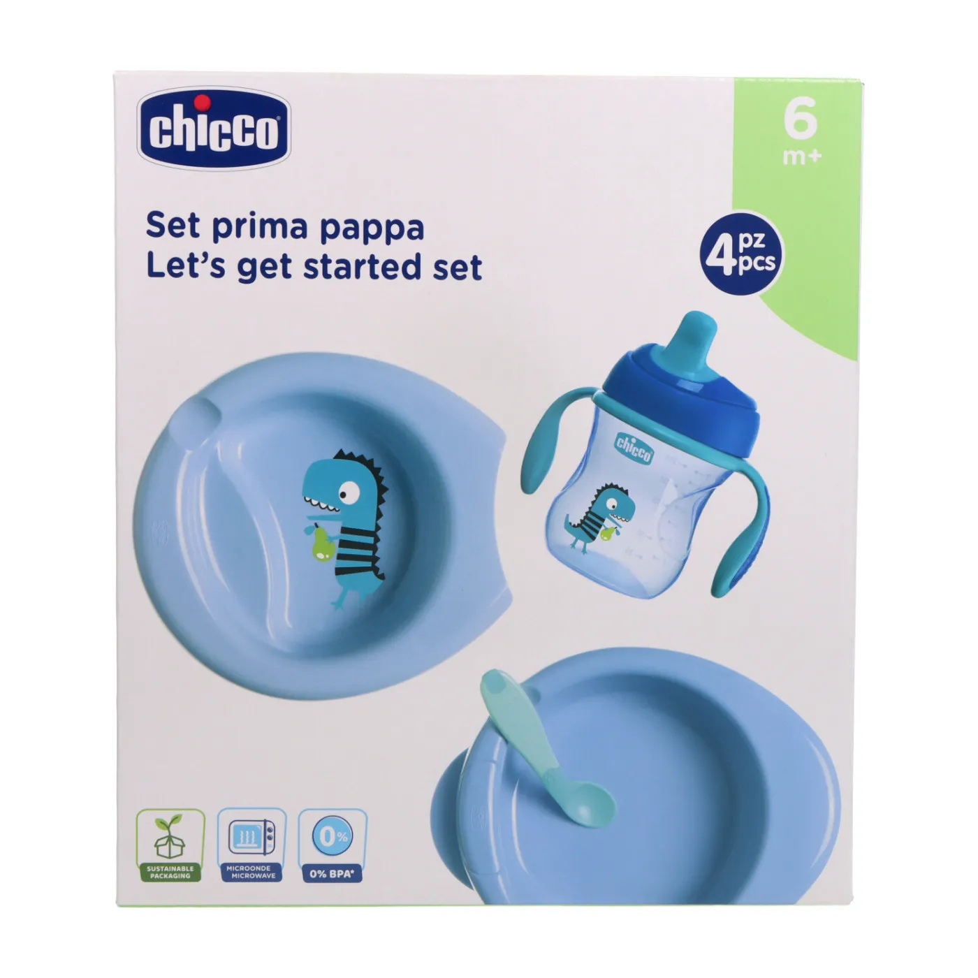 Set De Comida Chicco Niño 6 Meses