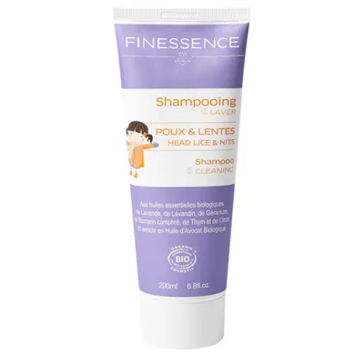 Champú para piojos y liendres - 200ml-Finnessence