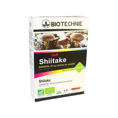 Shiitake Orgánico-20 viales-Biotechnie