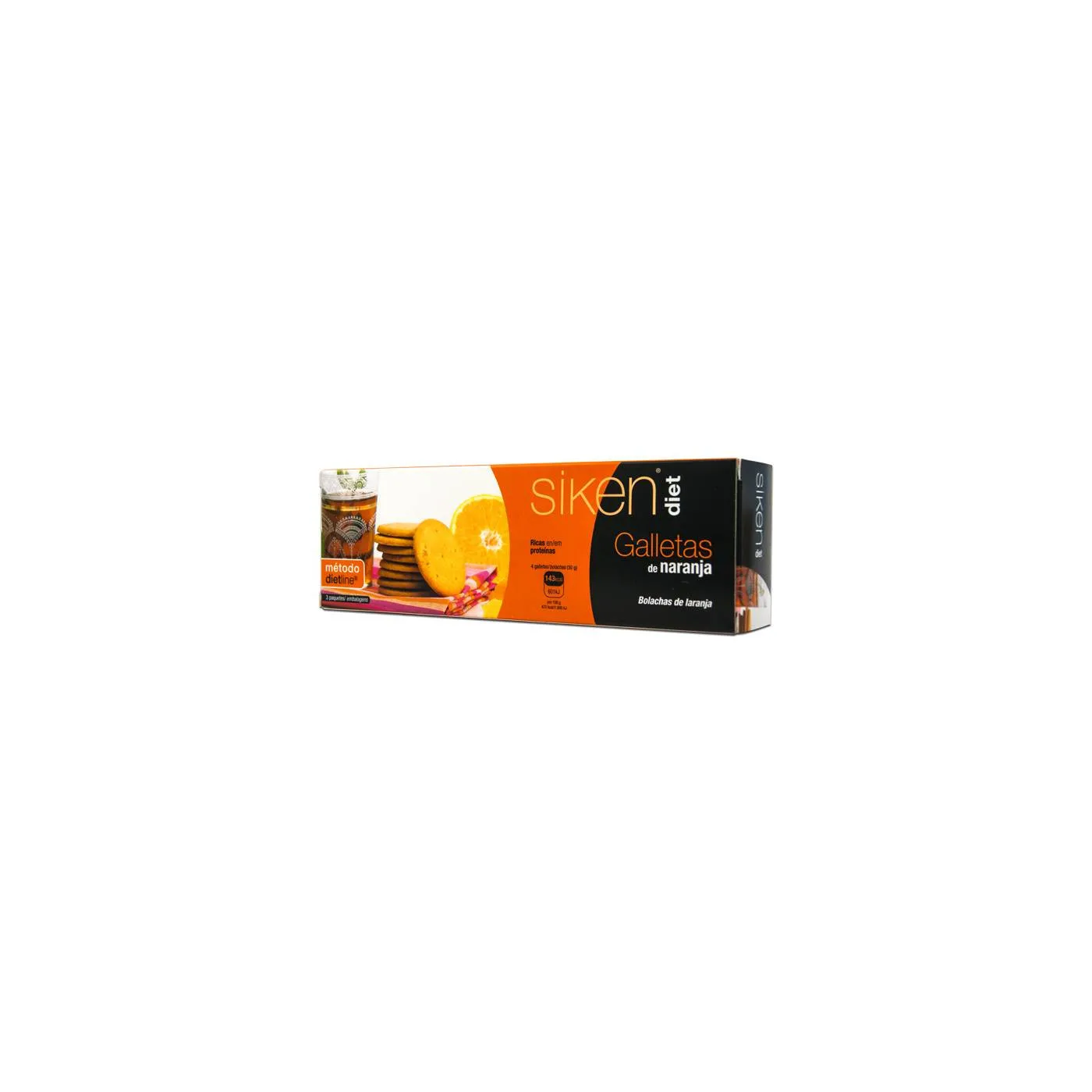 Sikendiet Galleta Naranja 15 Uds