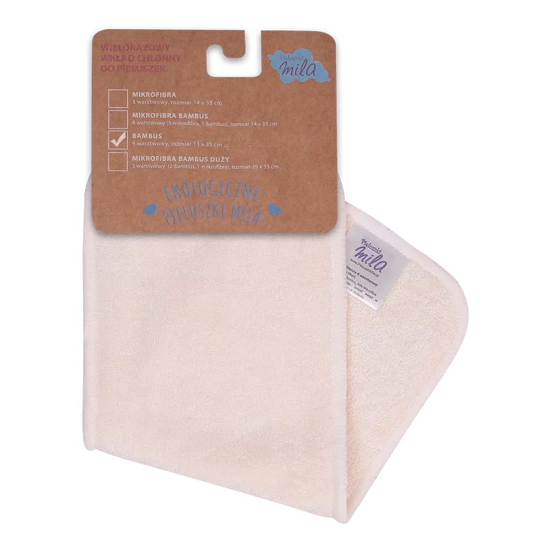 Simed Pañal Liner 14 x 35 cm 4 Capas Microfibra y Bambú - 1 pieza