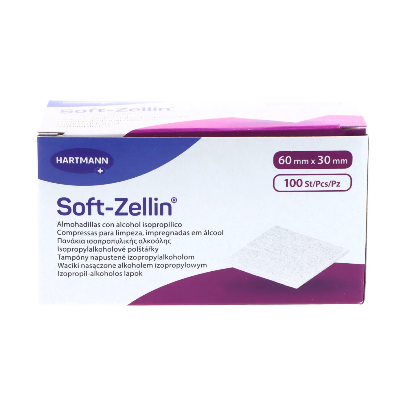 Soft-zellin Toal 60x30mm 100u