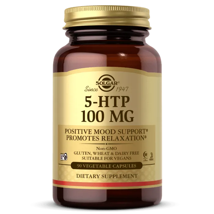 Solgar 5-HTP 100 mg - 90 cápsulas vegetales